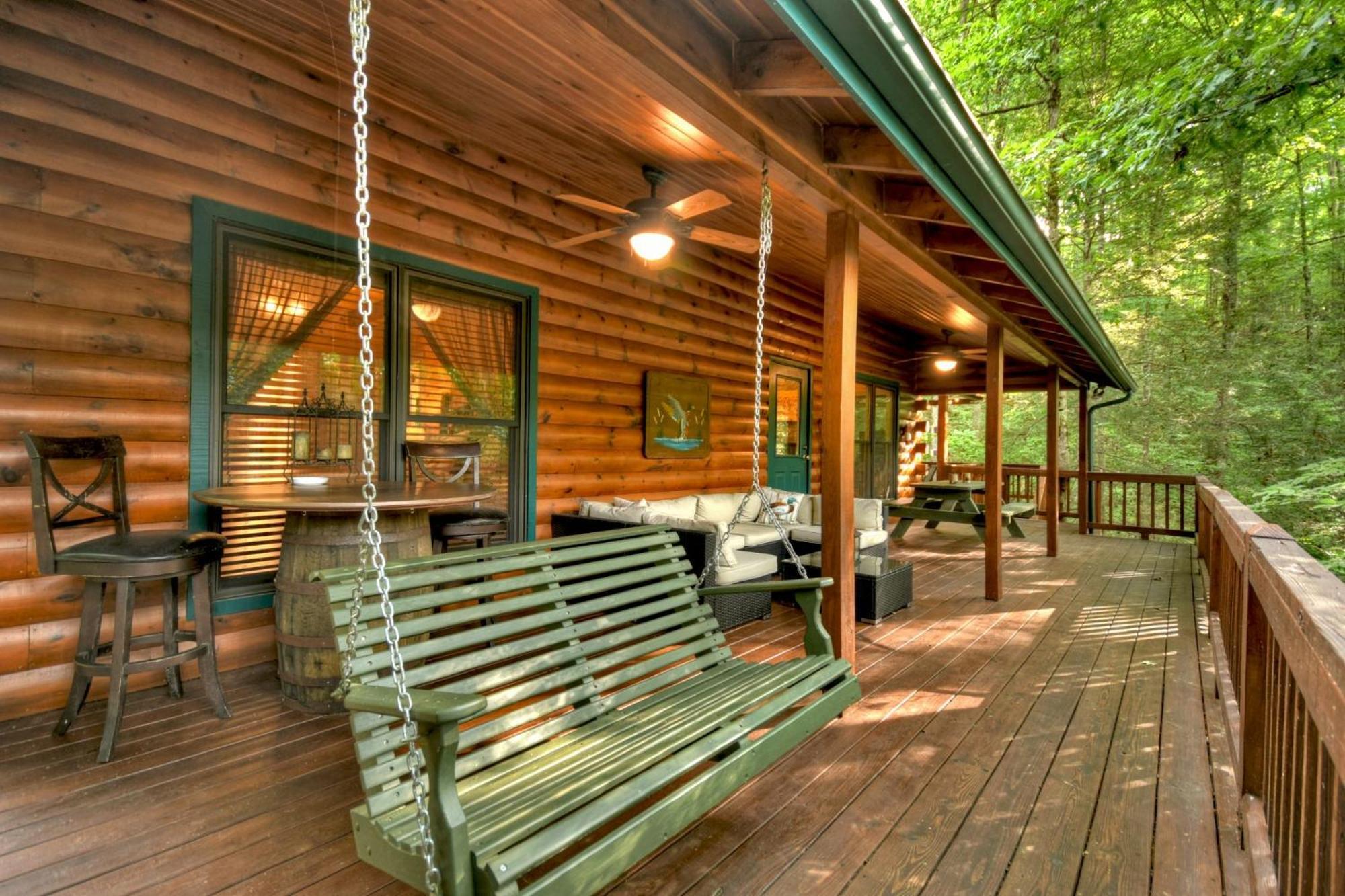 K6 Lodge Gather Around The Firepit Soak In The Hot Tub And Splash In The Creek Blue Ridge Luaran gambar