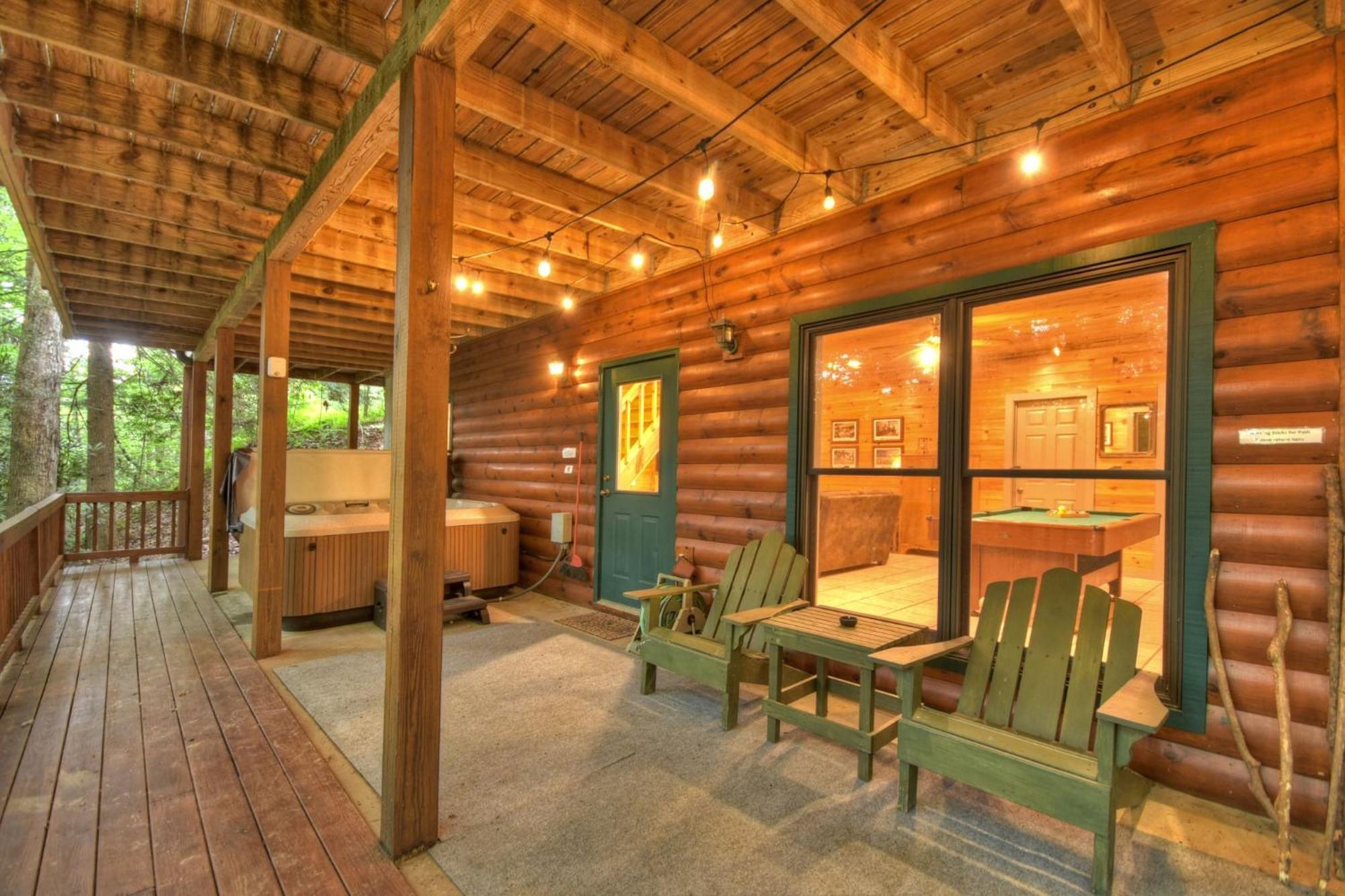 K6 Lodge Gather Around The Firepit Soak In The Hot Tub And Splash In The Creek Blue Ridge Luaran gambar